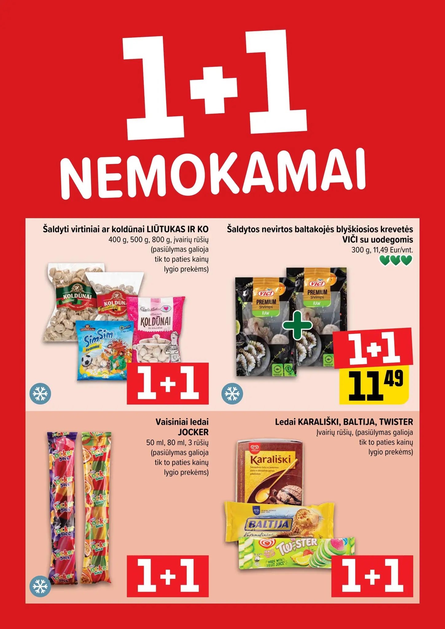 IKI akcijų leidinukas "Daugiau yra pigiau 1+1 nemokamai" 2025.06.16 - 2025.06.22