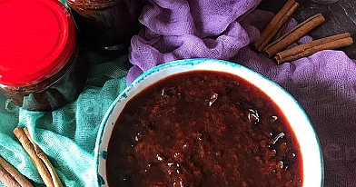 Slyvų su šokoladu džemas