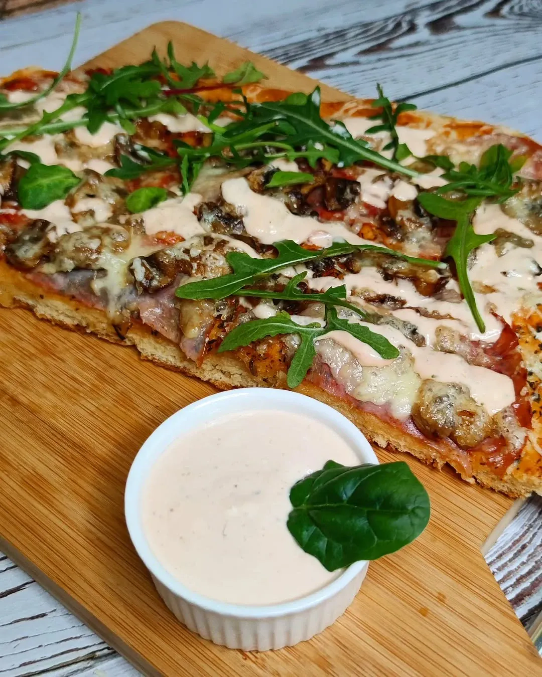 Kefyrinis kebabų arba picos padažas su majonezu
