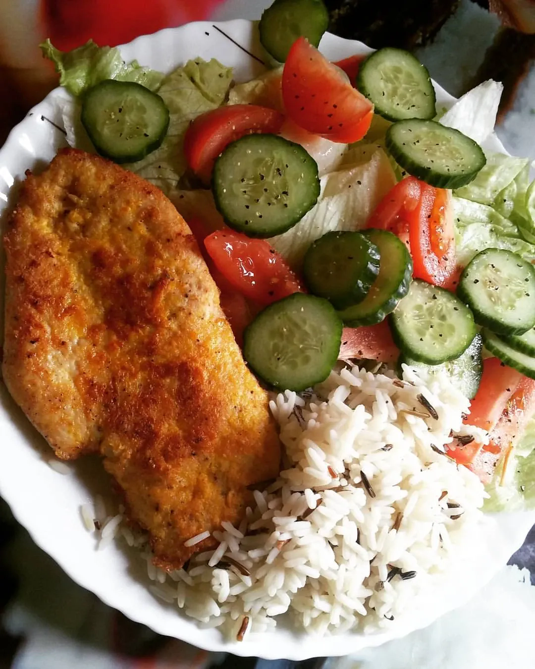 Kepta vištienos krūtinėlė orkaitėje, majonezo marinate