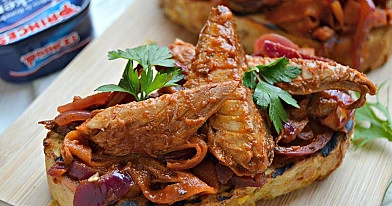 Kepta skumbrė escabeche Kūčioms pagal Beatą