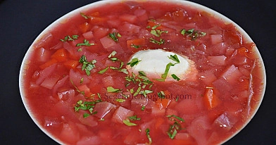 Borsch - ukrainietiški barščiai