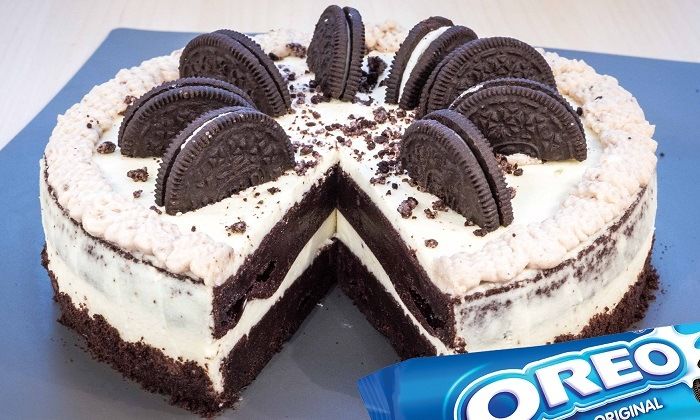 Skaniausias Oreo sausainių - maskarponės sūrio tortas